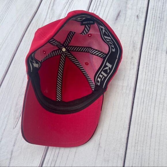 KLIM Snowmobile Motorcycle Baseball Cap Hat Technical Reality One Size Elastic - Picture 9 of 10